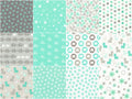Cozy Cotton Flannels - Mint Ten Squares