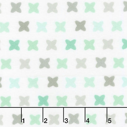 Cozy Cotton Flannels - Mint X Yardage
