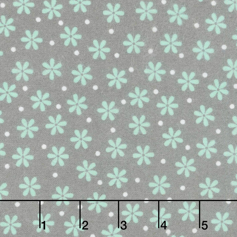 Cozy Cotton Flannels - Small Flower Shadow Yardage Primary Image