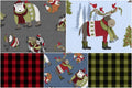 Cozy Critters 5 Easy Pieces Fat Quarter Crystals