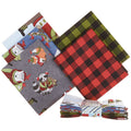 Cozy Critters 5 Easy Pieces Fat Quarter Crystals