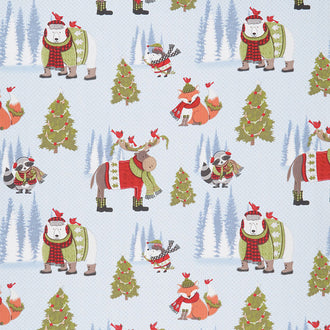 Cozy Critters - Scenic Blue Yardage
