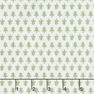 Cozy Critters - Tiny Trees Light Gray Yardage