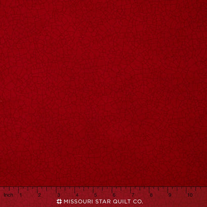 Crackle - Basics Barn Red Yardage