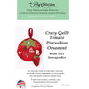 Crazy Quilt Tomato Pincushion Ornament Kit