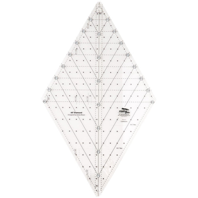 Creative Grids 60 Degree Diamond Ruler Primary Image