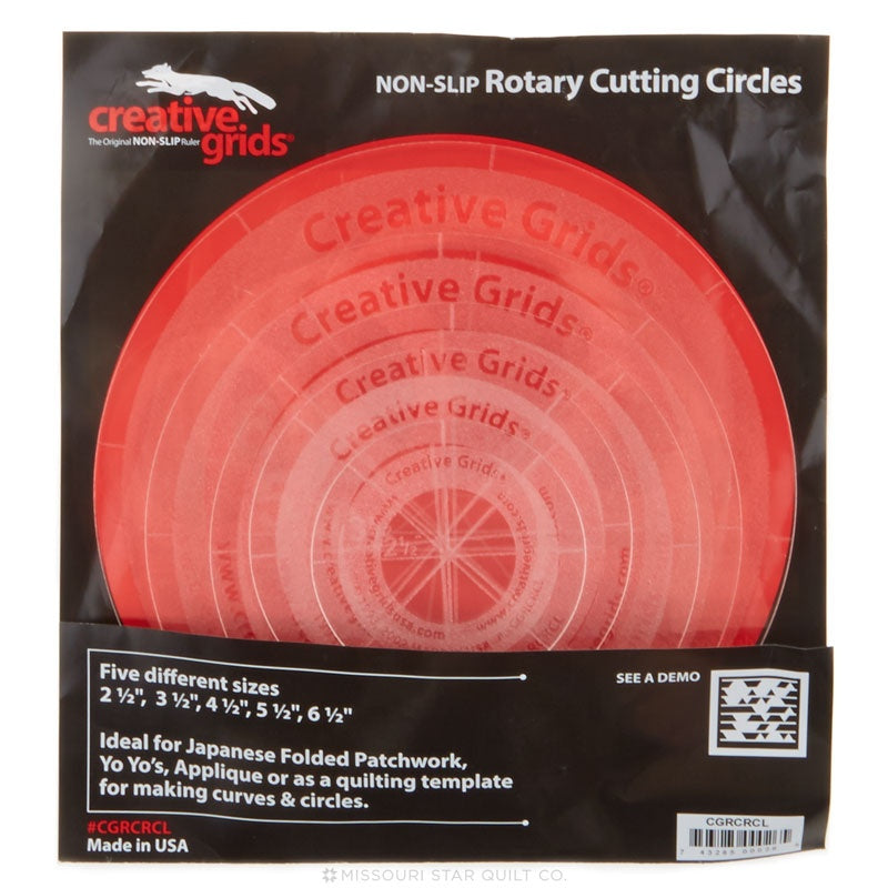 Creative Grids Non-Slip Cutting Circles (5 ct.)