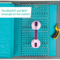 Creative Grids Quilt Ruler - 12 1/2" x 24 1/2" Alternative View #1