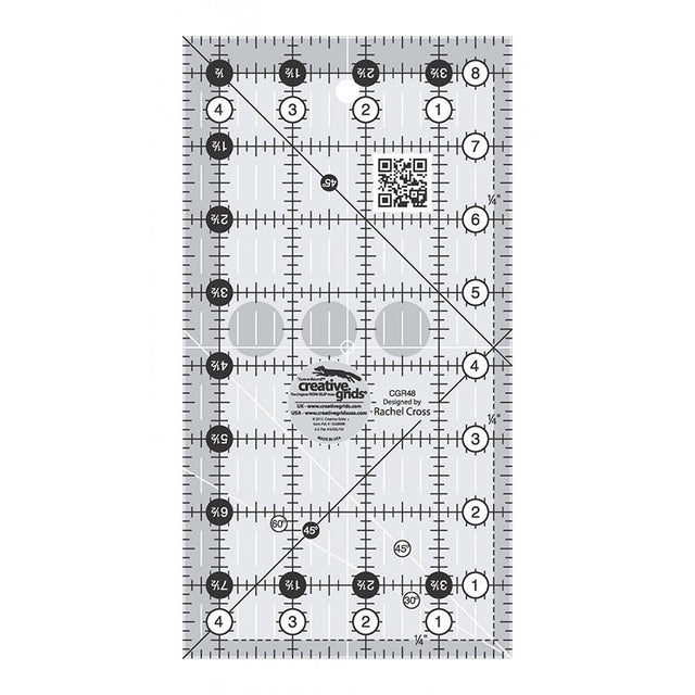 Creative Grids Quilt Ruler 4 1/2" x 8 1/2" Primary Image