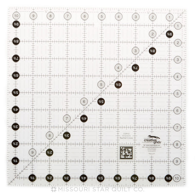 Creative Grids Quilt Ruler 15-1/2 Square