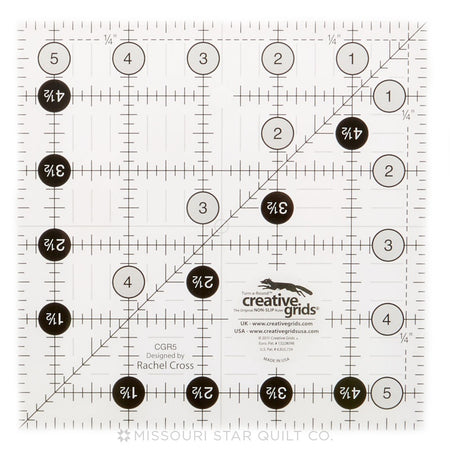 Creative Grids Quilting Ruler 5 1/2 Square