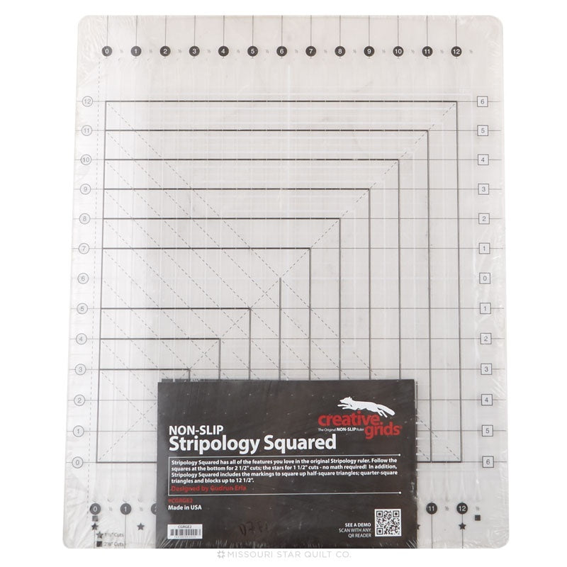 Stripology Squared Quilt Ruler, Creative Grids : Sewing Parts Online