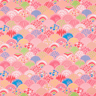 Creativity Glows - Doodles for Days Bubblegum Yardage