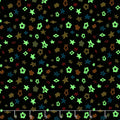 Creativity Glows - Starlight That Glow in the Dark Blackboard Yardage