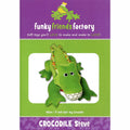Crocodile Steve Funky Friends Factory Pattern