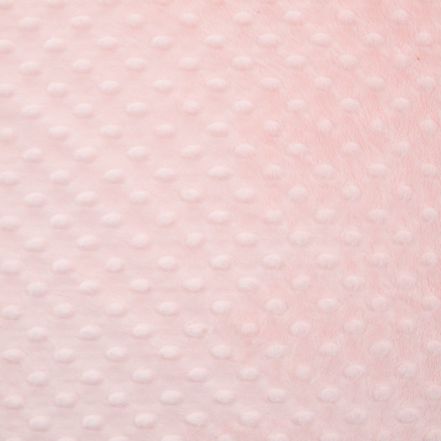 Cuddle® Embossed Dimple - Baby Pink 60" Minky Yardage Primary Image