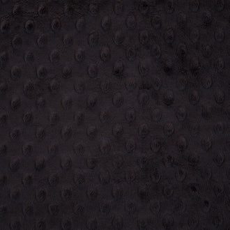 Cuddle® Embossed Dimple - Black 60" Minky Yardage