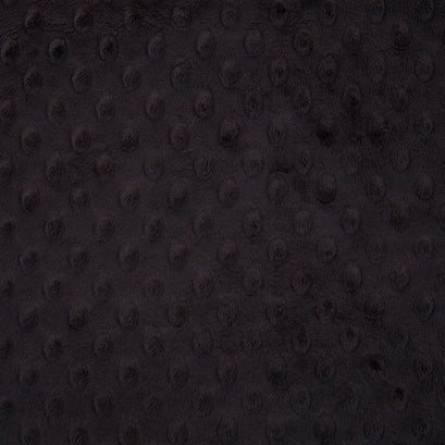 Cuddle® Embossed Dimple - Black 60" Minky Yardage