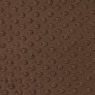 Cuddle® Embossed Dimple - Brown 60" Minky Yardage