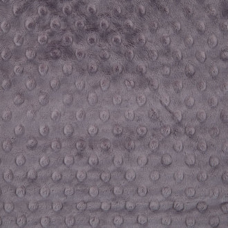 Cuddle® Embossed Dimple - Charcoal 60" Minky Yardage