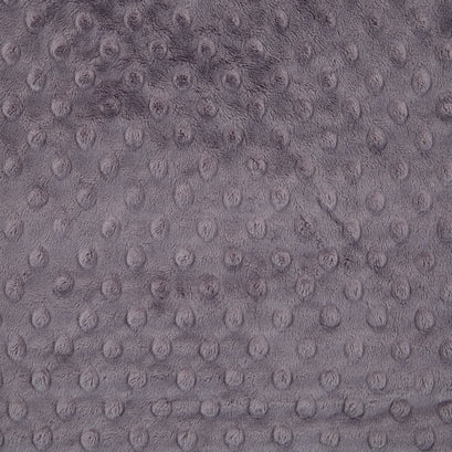 Cuddle® Embossed Dimple - Charcoal 60" Minky Yardage