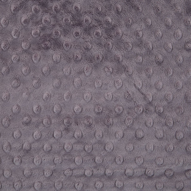 Cuddle® Embossed Dimple - Charcoal 60" Minky Yardage Primary Image