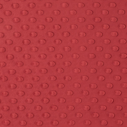 Cuddle® Embossed Dimple - Crimson 60" Minky Yardage