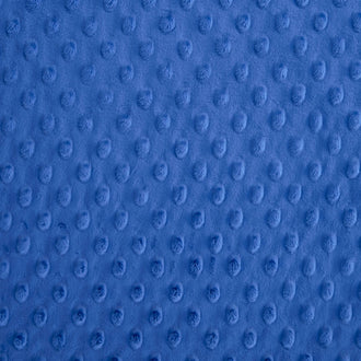 Cuddle® Embossed Dimple - Electric Blue 60" Minky Yardage