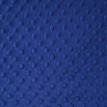 Cuddle® Embossed Dimple - Midnight Blue 60" Minky Yardage