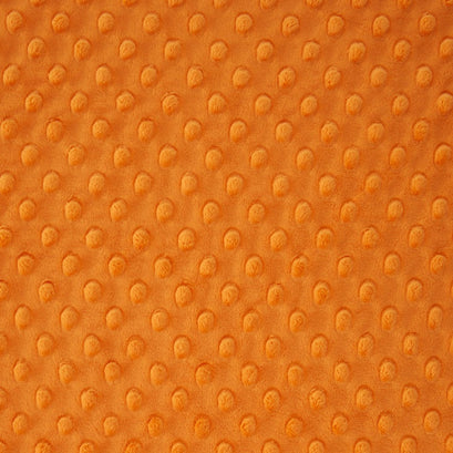 Cuddle® Embossed Dimple - Pumpkin 60" Minky Yardage