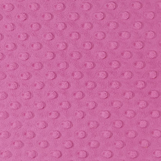 Cuddle® Embossed Dimple - Raspberry 60" Minky Yardage