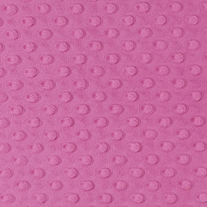 Cuddle® Embossed Dimple - Raspberry 60" Minky Yardage