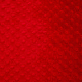 Cuddle® Embossed Dimple - Red 60" Minky Yardage Primary Image