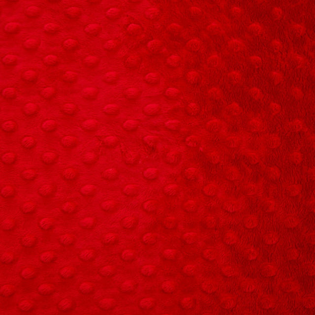 Cuddle® Embossed Dimple - Red 60" Minky Yardage Primary Image