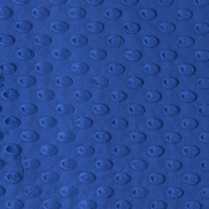 Cuddle® Embossed Dimple - Royal Blue 60" Minky Yardage