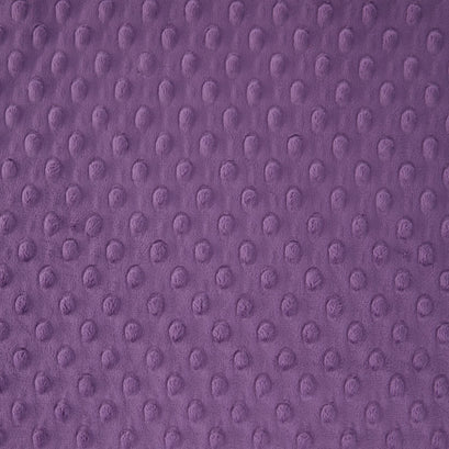 Cuddle® Embossed Dimple - Violet 60" Minky Yardage