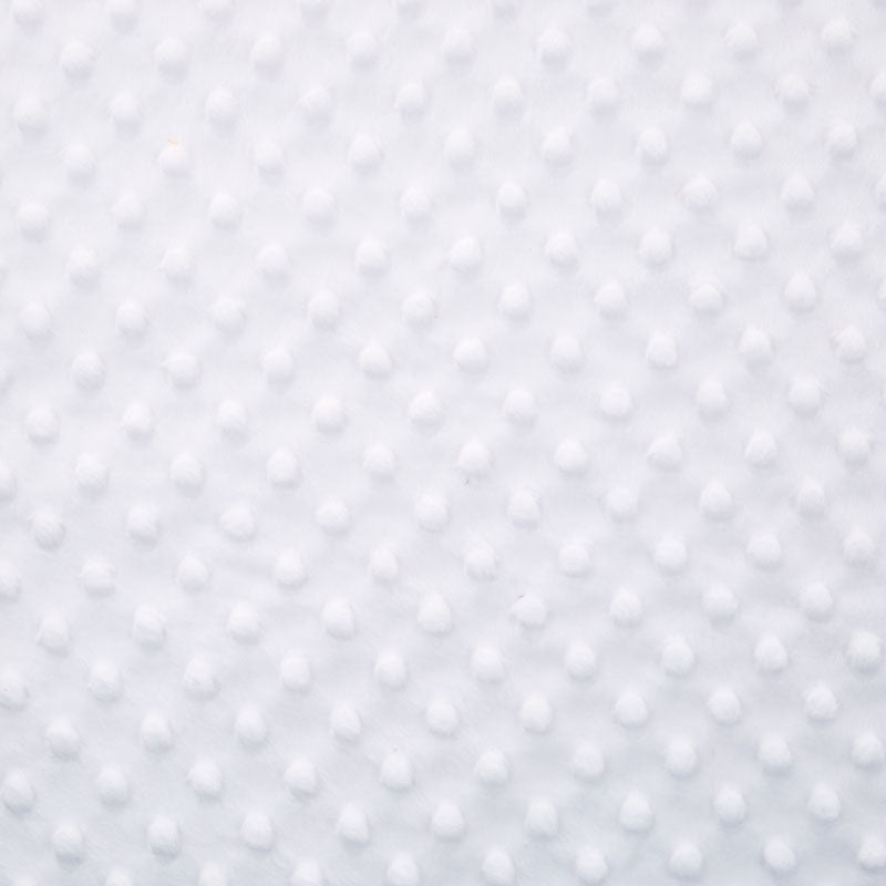 Cuddle® Embossed Dimple - White 60" Minky Yardage Primary Image