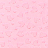 Cuddle® Embossed Heart - Blush 60" Minky Yardage