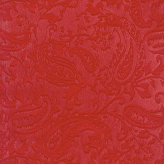 Cuddle® Embossed Paisley - Red 60" Minky Yardage