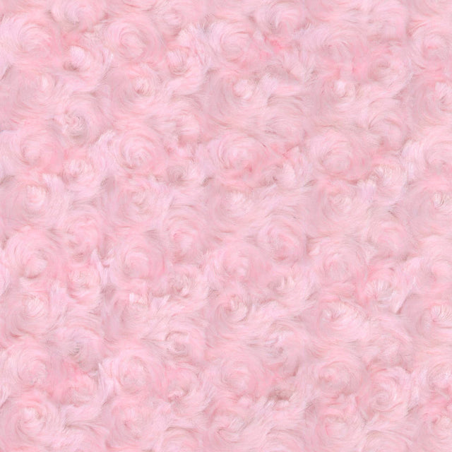 Luxe Cuddle® Embossed Rose - Pink 60" Minky Yardage