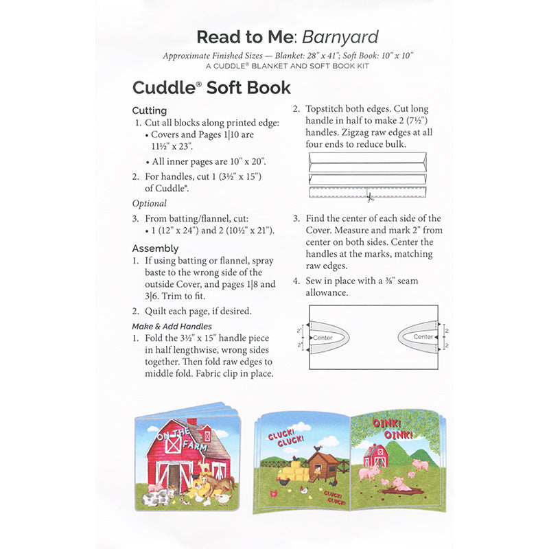 Cuddle® Kit - Read to Me Barnyard Alternative View #3