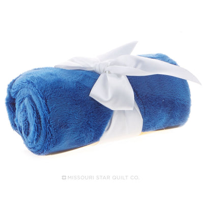 Cuddle® Minky Scarf Kit - C3 Electric Blue