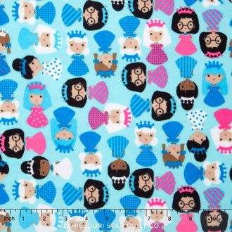 Cuddle® Prints - Princess Multi 60" Minky Yardage