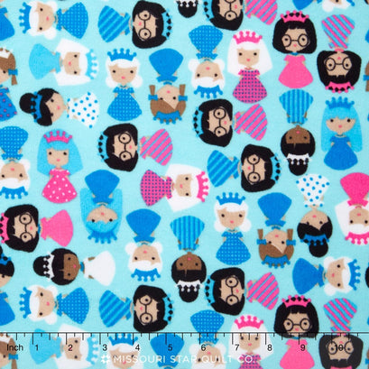 Cuddle® Prints - Princess Multi 60" Minky Yardage