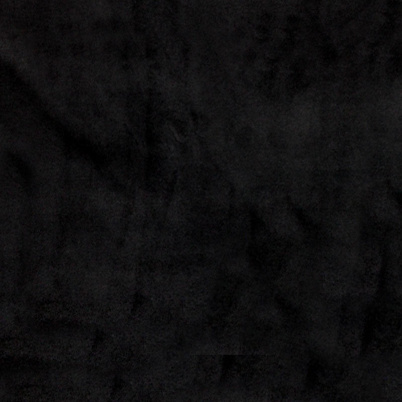 Cuddle® Solids - Black 60" Minky Yardage Primary Image