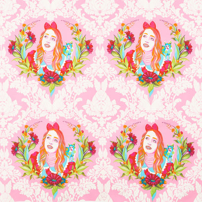 Curiouser and Curiouser - Alice Portrait Wonder Yardage