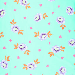 Curiouser and Curiouser - Big Buds Daydream 108" Wide Backing