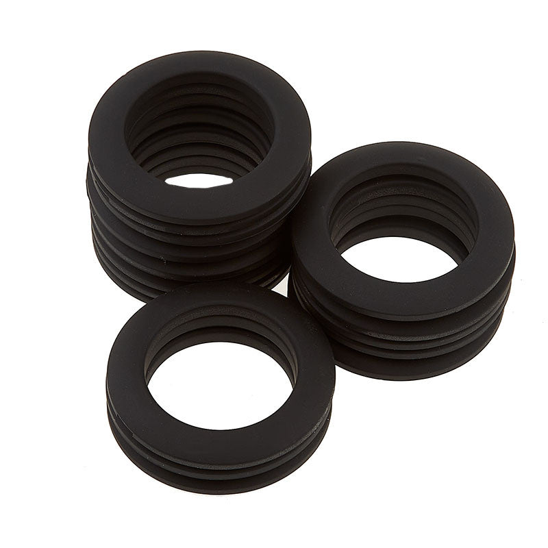 Curtain Grommets Large Matte Black