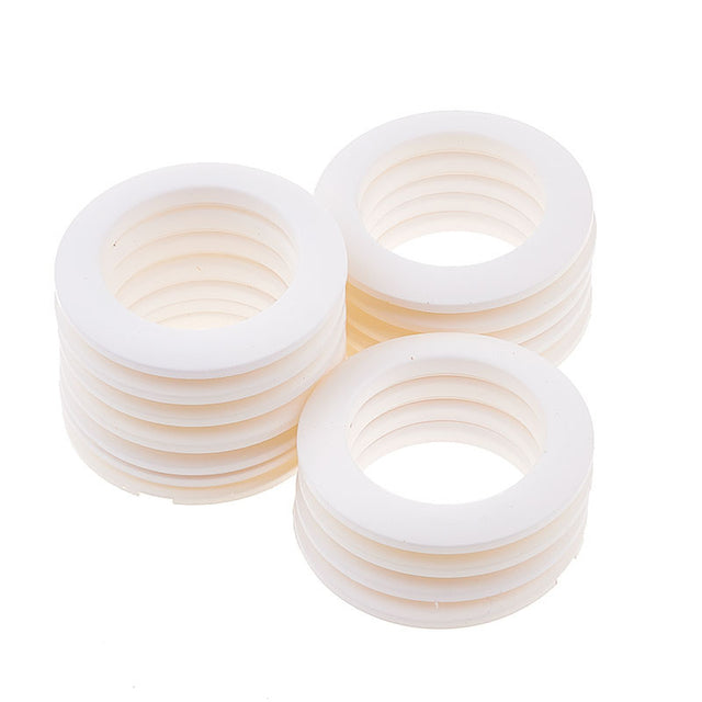 Curtain Grommets - Large White