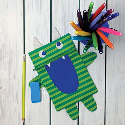 Cut Sew Create - Monster Zipper Pouch Kit